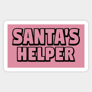 Santa's Helper Magnet